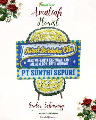 Papan Bunga Duka di Mook Manaar Bulatn